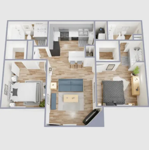 Villas Dela Plaza floor plan 2