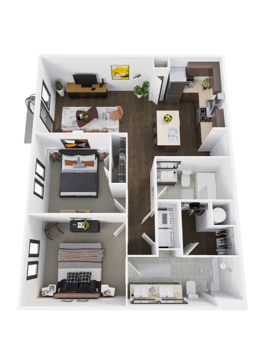 Bell Lakeshore floor plan 7