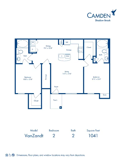 Camden Shadow Brook floor plan 10