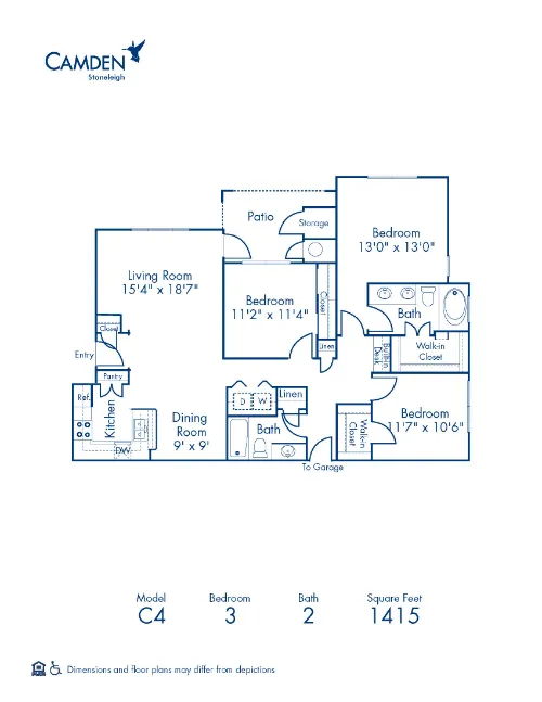 Camden Stoneleigh floor plan 10