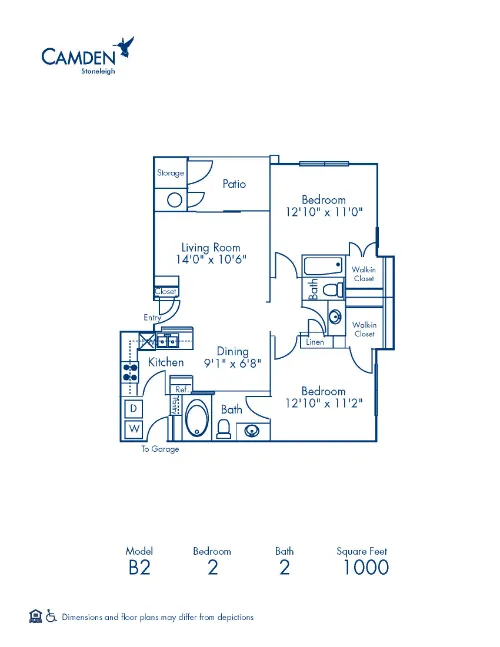 Camden Stoneleigh floor plan 5