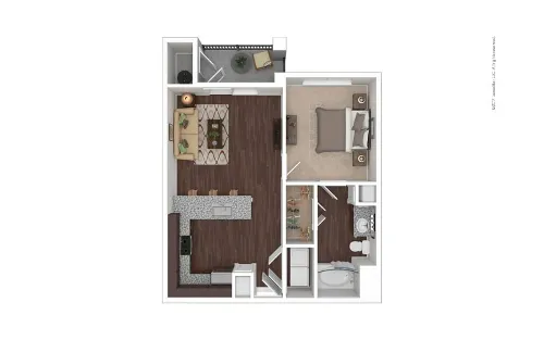 Cortland Onion Creek floor plan 2