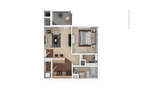 Cortland Southpark Terraces floor plan 1