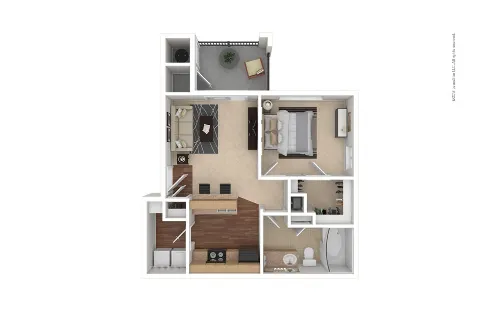 Cortland Southpark Terraces floor plan 2