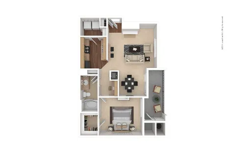 Cortland Southpark Terraces floor plan 4