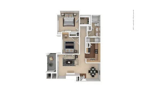 Cortland Southpark Terraces floor plan 5