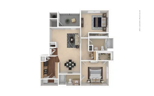 Cortland Southpark Terraces floor plan 6