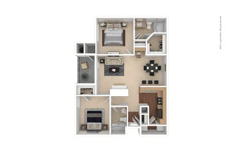 Cortland Southpark Terraces floor plan 7