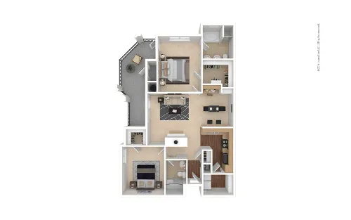 Cortland Southpark Terraces floor plan 8