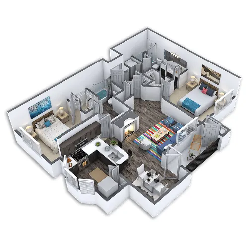 Griffis SoCo Austin floor plan 10