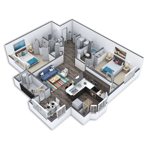 Griffis SoCo Austin floor plan 11