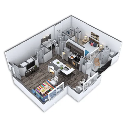 Griffis SoCo Austin floor plan 4