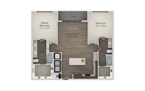 Groves South Lamar floor plan 10