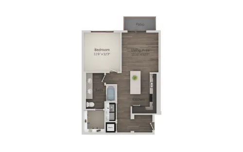 Groves South Lamar floor plan 6