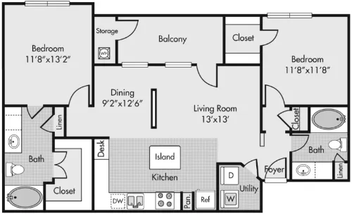 Highlands Hill Country floor plan 12