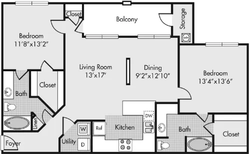 Highlands Hill Country floor plan 15