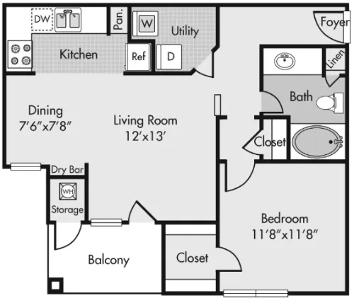 Highlands Hill Country floor plan 2