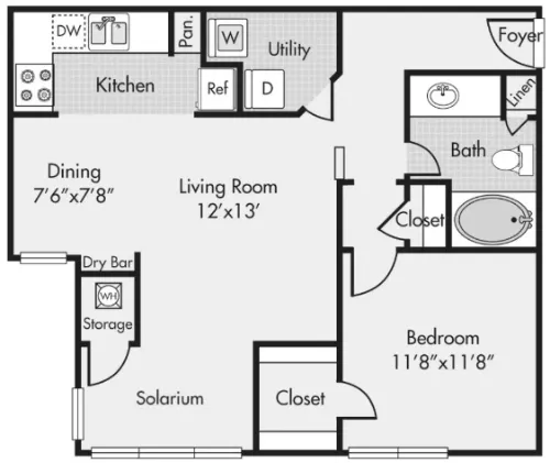 Highlands Hill Country floor plan 4