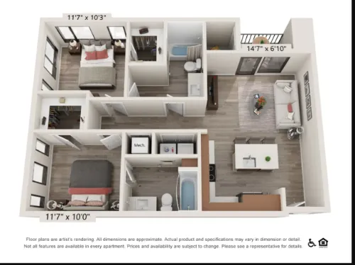 Lamar Union floor plan 13