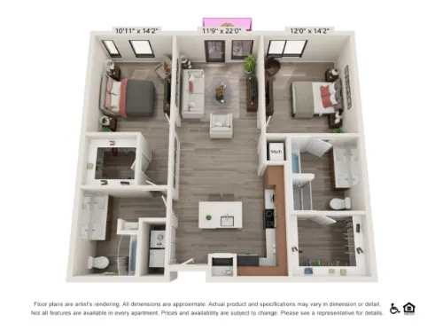 Lamar Union floor plan 14