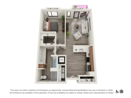 Lamar Union floor plan 4