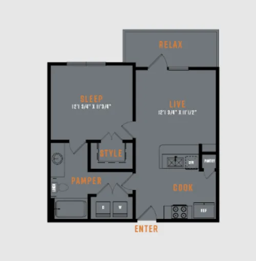 Lenox SoCo floor plan 1