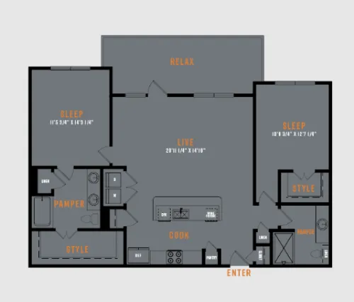 Lenox SoCo floor plan 12