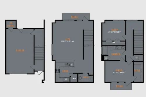 Lenox SoCo floor plan 13