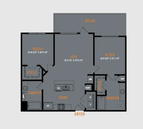 Lenox SoCo floor plan 8