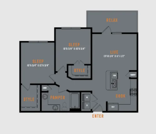 Lenox SoCo floor plan 9