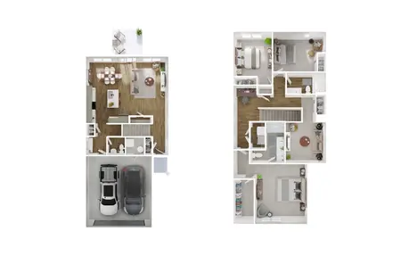 Oxenfree at Princeton FloorPlan 4