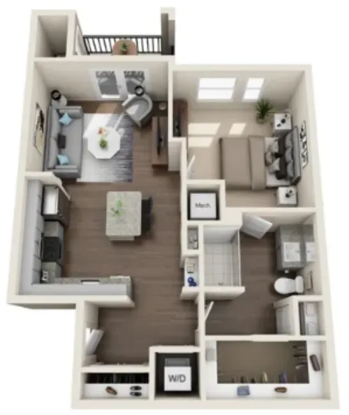 Park at Estancia floor plan 1