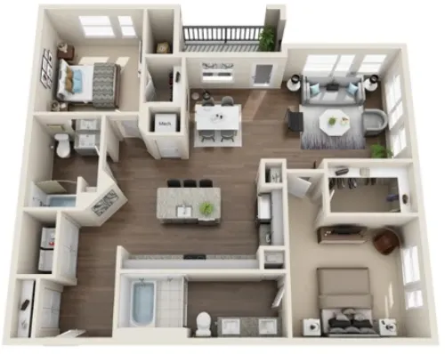 Park at Estancia floor plan 12