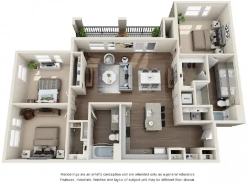 Park at Estancia floor plan 13