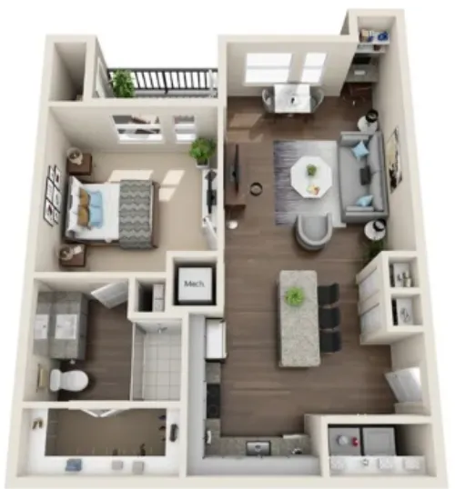 Park at Estancia floor plan 2