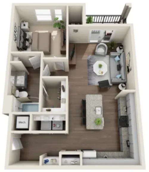 Park at Estancia floor plan 5