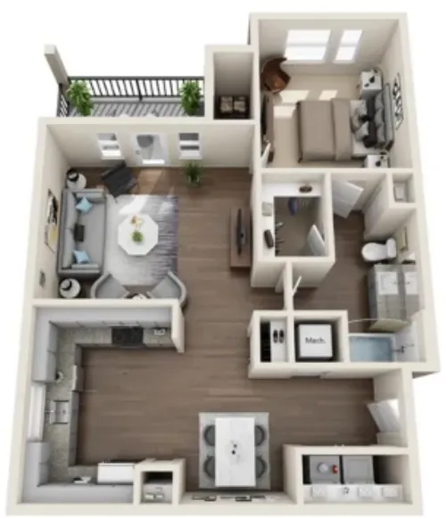 Park at Estancia floor plan 7