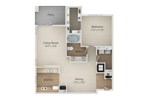 Park at Monterey Oaks floor plan 2