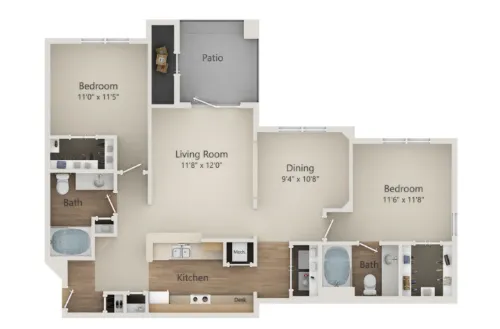 Park at Monterey Oaks floor plan 5