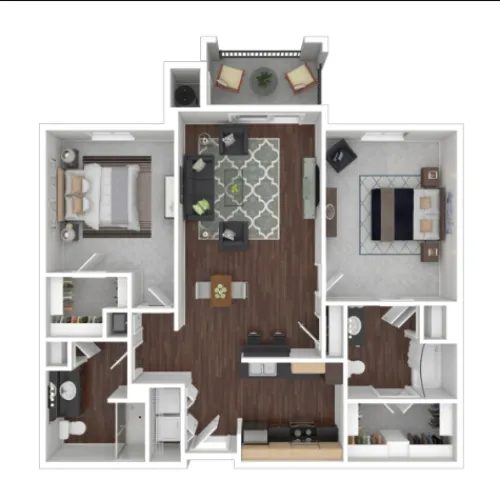 Parkview Terraces floor plan 4