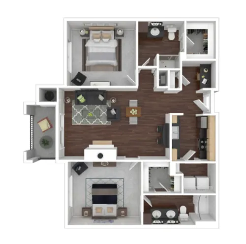 Parkview Terraces floor plan 6