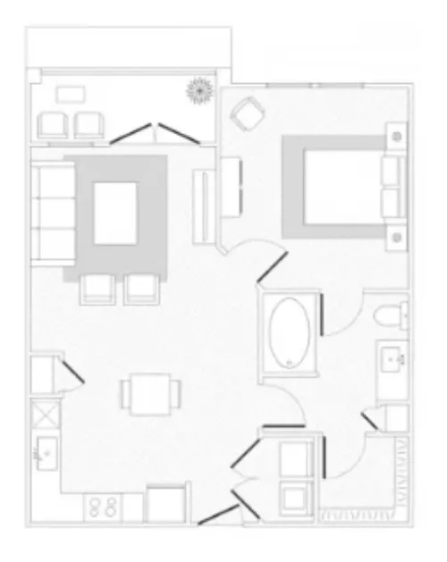 Reveal at Onion Creek floor plan 1