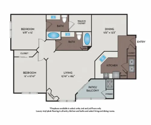 Ridgeview floor plan 3