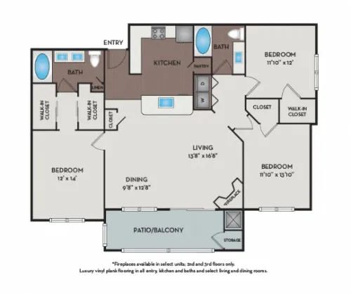 Ridgeview floor plan 4