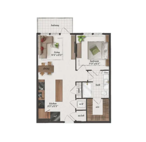 St Elmo Living floor plan 7