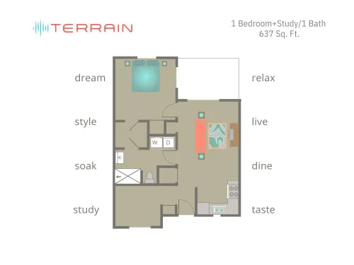 Terrain floor plan 2