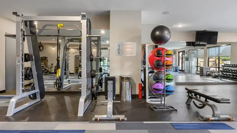 The 704 Apartments Gym/Fitness Center