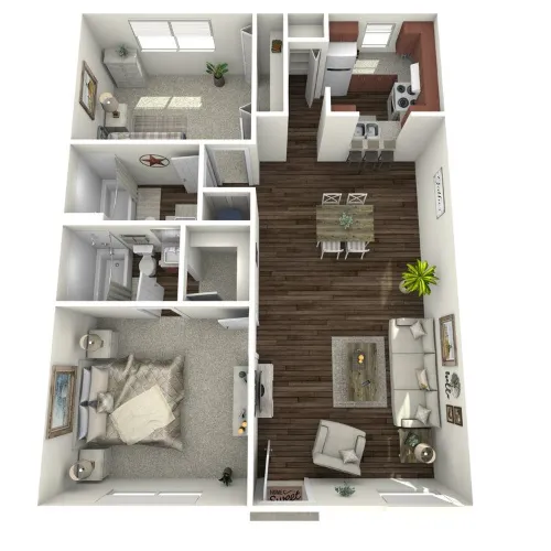 The Arts at South Austin floor plan 4