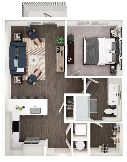 The Martingale floor plan 3