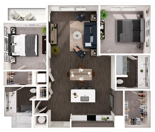 The Martingale floor plan 8